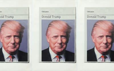 Hugh Mendes: Donald Trump Obituary Painting Is Not Just Fake News