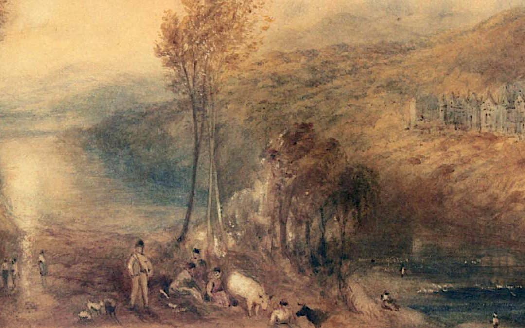 JMW Turner Watercolour Sold In London Auction Room For £100 Exhibited