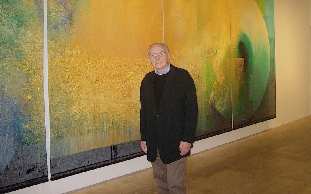 William Tillyer: The Golden Striker – Esk Paintings – Edward Lucie-Smith