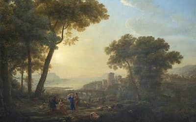 Claude Lorrain Landscape Painting With Export Bar Seeks UK Buyer