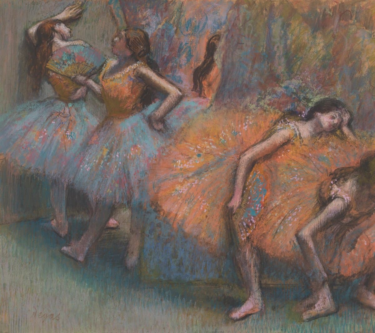 Edgar Degas Ballet Dancers copy