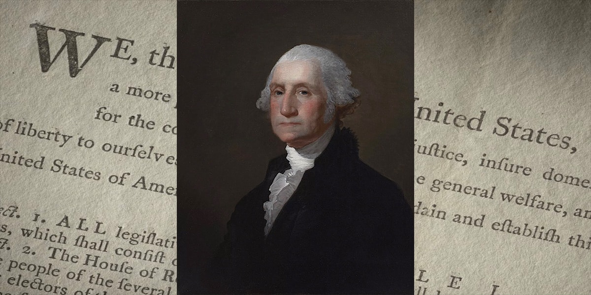 George Washington Portrait by Gilbert Stuart