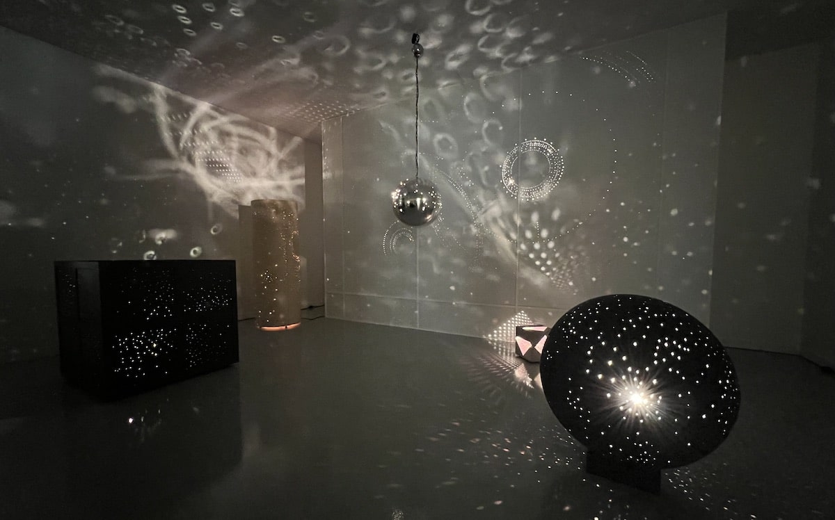 Otto Piene, Light Room with Mönchengladbach Wall (Installation View), 1963–2013, Sprüth Magers