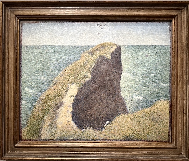 Georges Seurat (1859-1891), Le Bec du Hoc 1885, oil on canvas, Tate: Purchased 1952