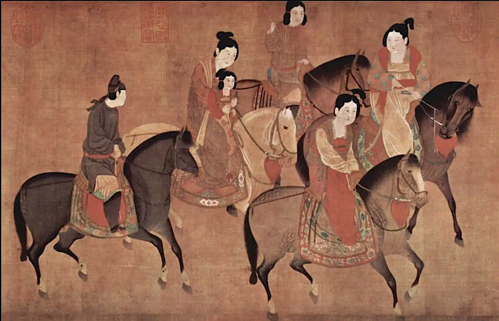 Chinese Painting Horses