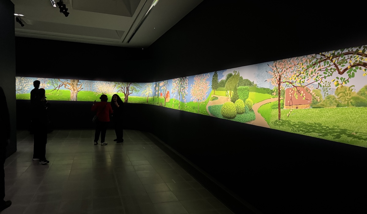 Hockney, A Year in Normandie, Serpentine North