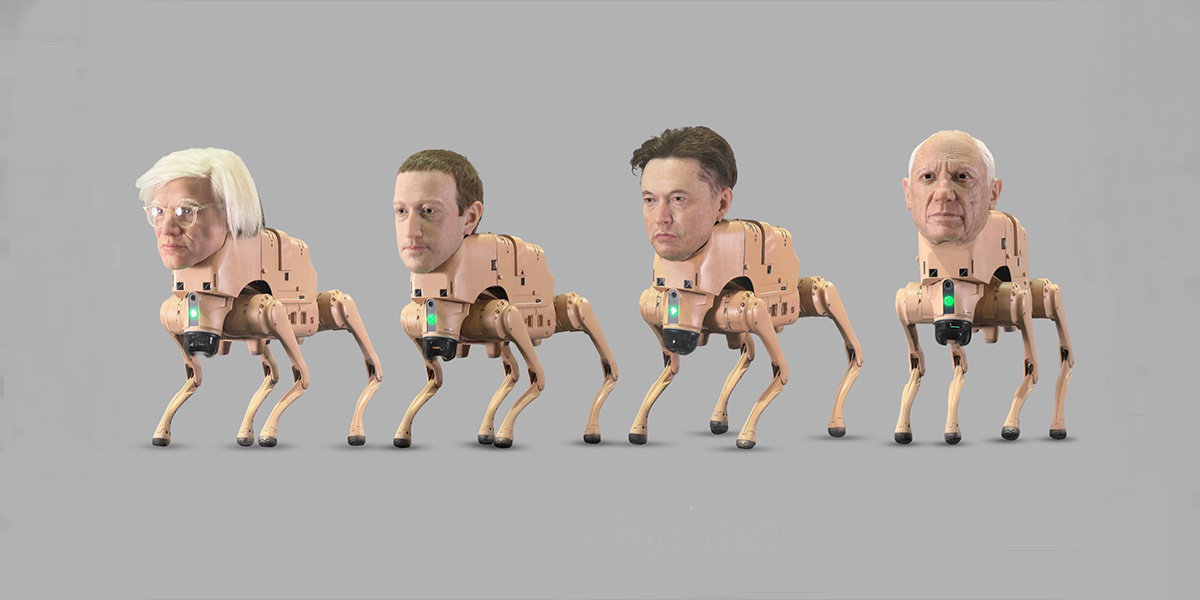 Beeple,Elon Musk,Mark Zuckerberg,Amdy Warhol Picasso