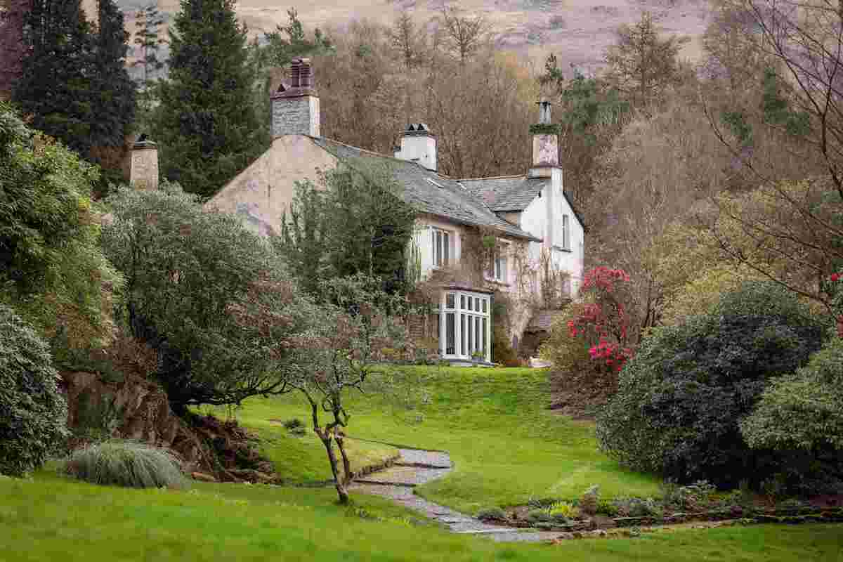 Rydal Mount Gardens oet William Wordsworth's Grasmere Home