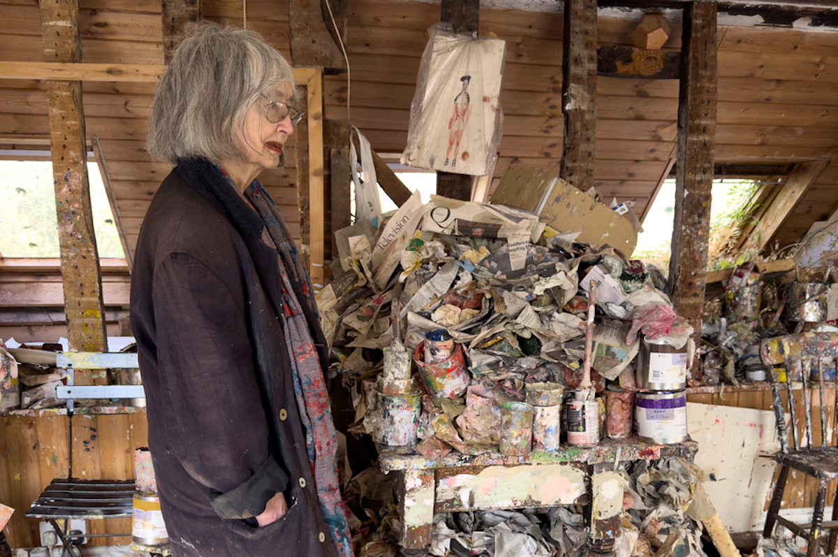 Rose Wylie (DETAIL)No.19, Autre magazine Sittingbourne, 2024 © Juergen Teller Courtesy the artist and David Zwirner