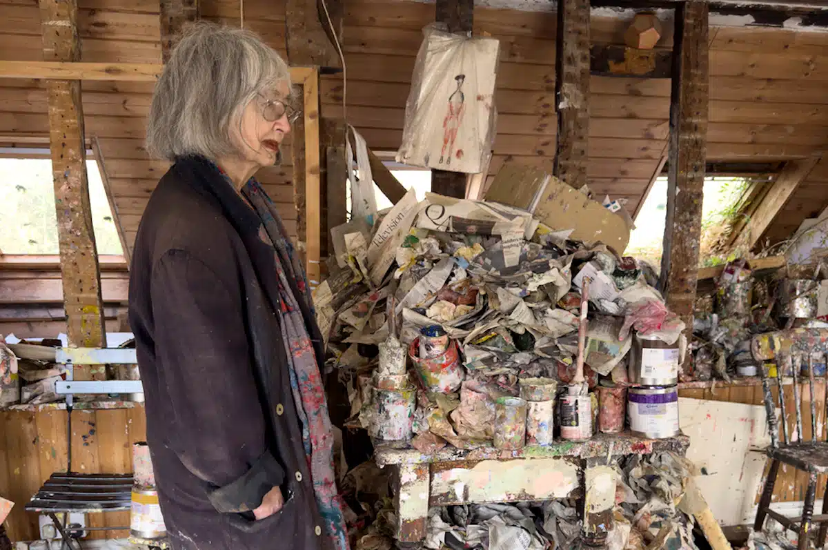 Rose Wylie (DETAIL)No.19, Autre magazine Sittingbourne, 2024 © Juergen Teller Courtesy the artist and David Zwirner