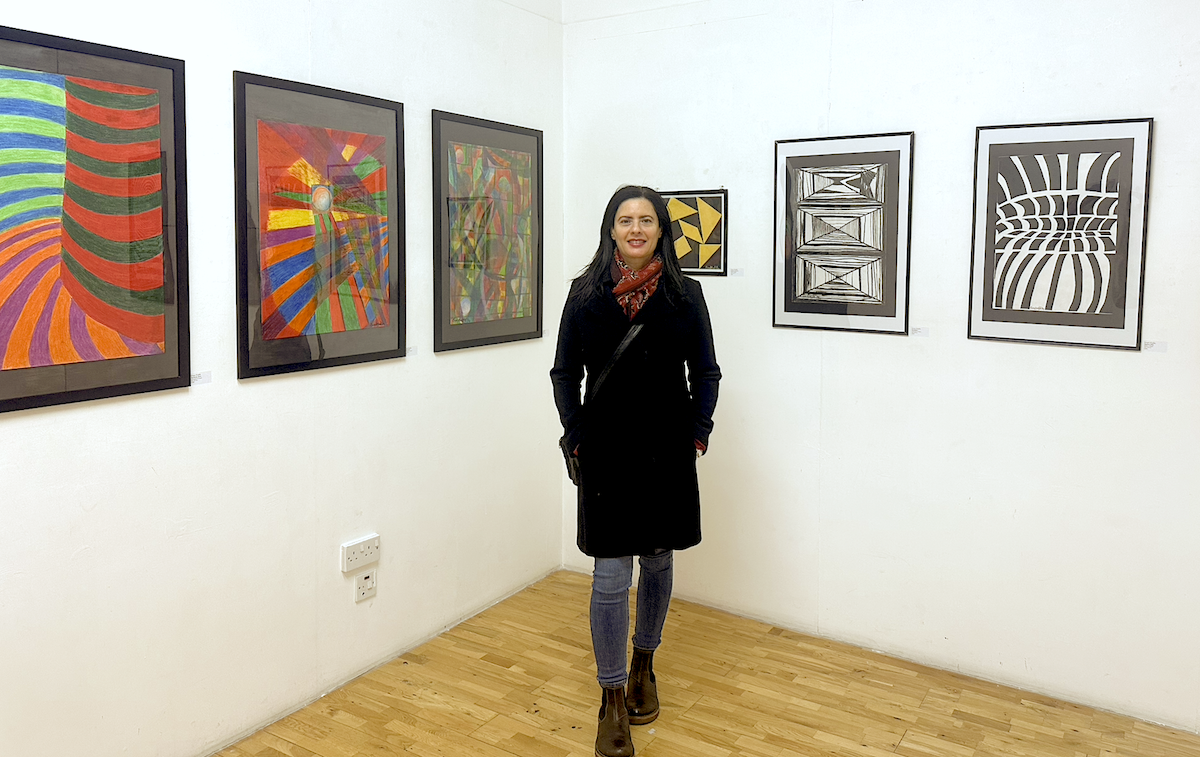 Eman Khalifa gallery installation