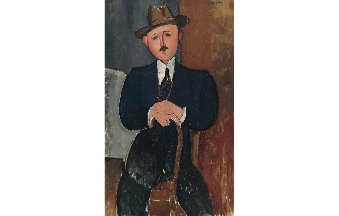 Modigliani Man with cane Artlyst