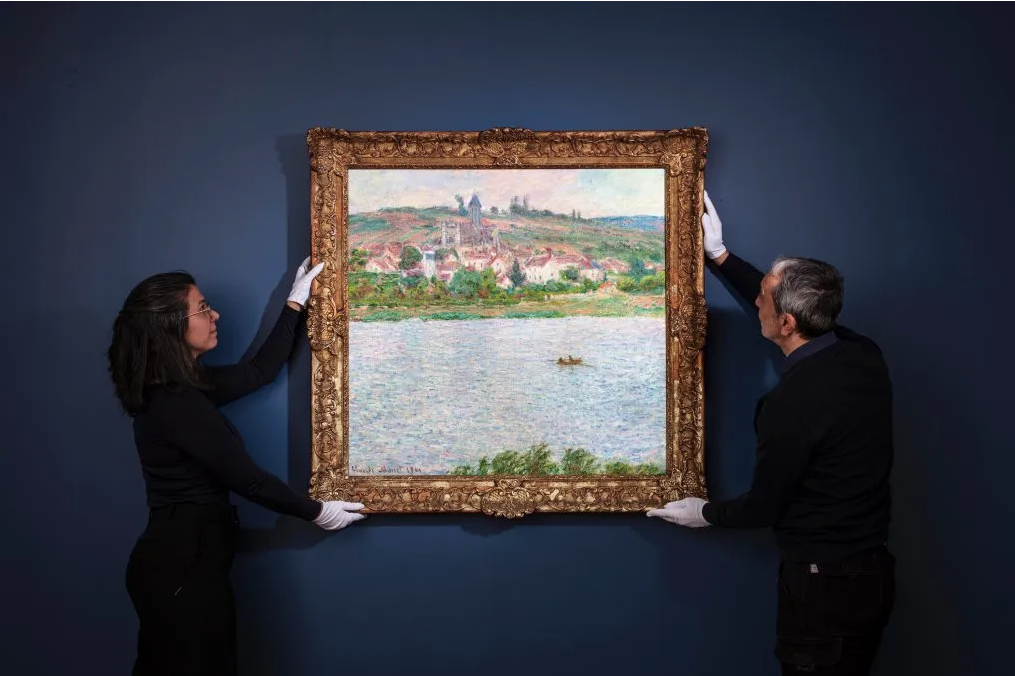 Two Monet Paintings Unseen for A Century Auctioned By Sotheby's Paris