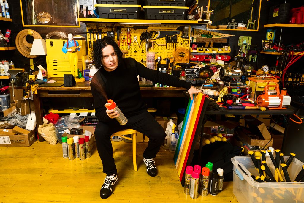Jack White turns to Art for therapy