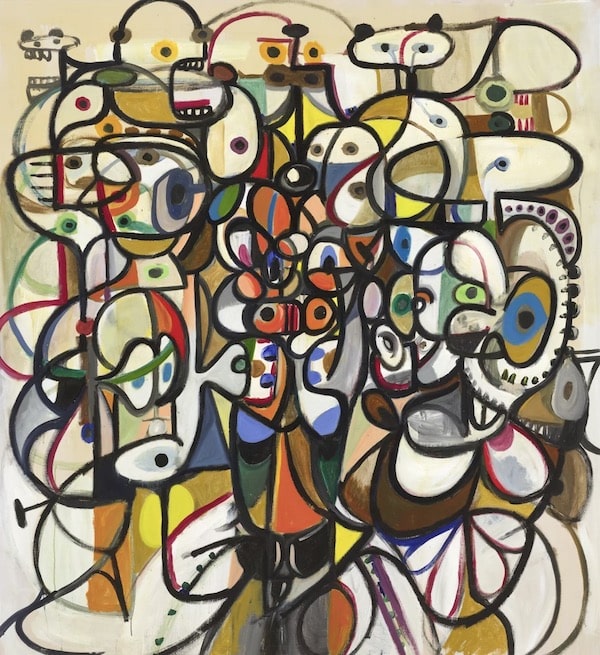 George Condo, Untitled (2001) Photo courtesy of Christie’s Images Ltd 2026.