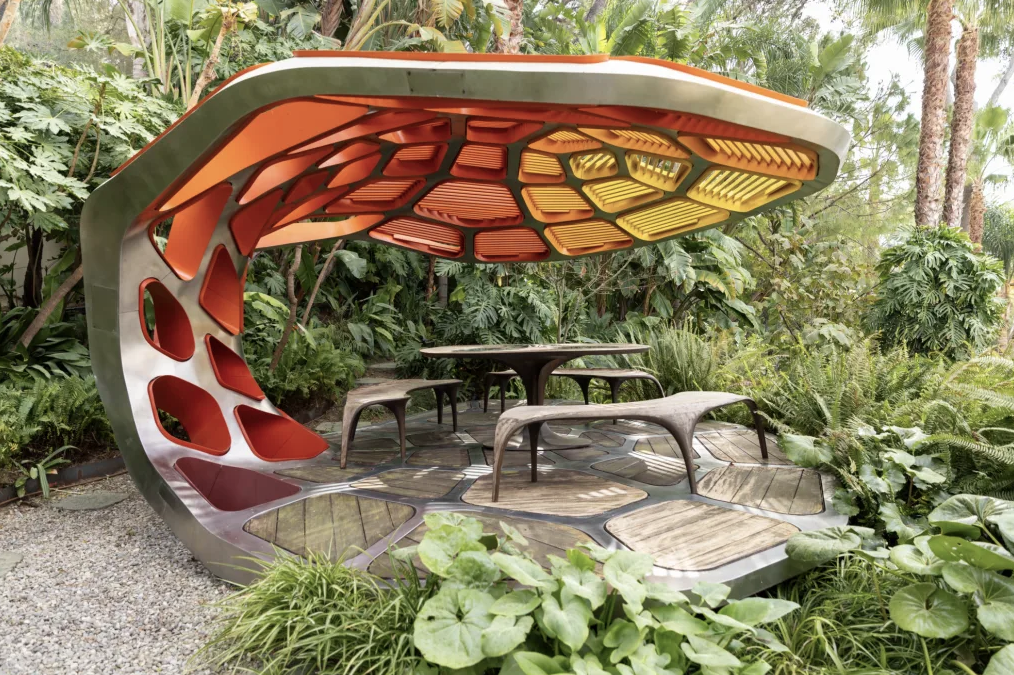 Rare Zaha Hadid VOLU Pavilion Heads To Monaco Auction