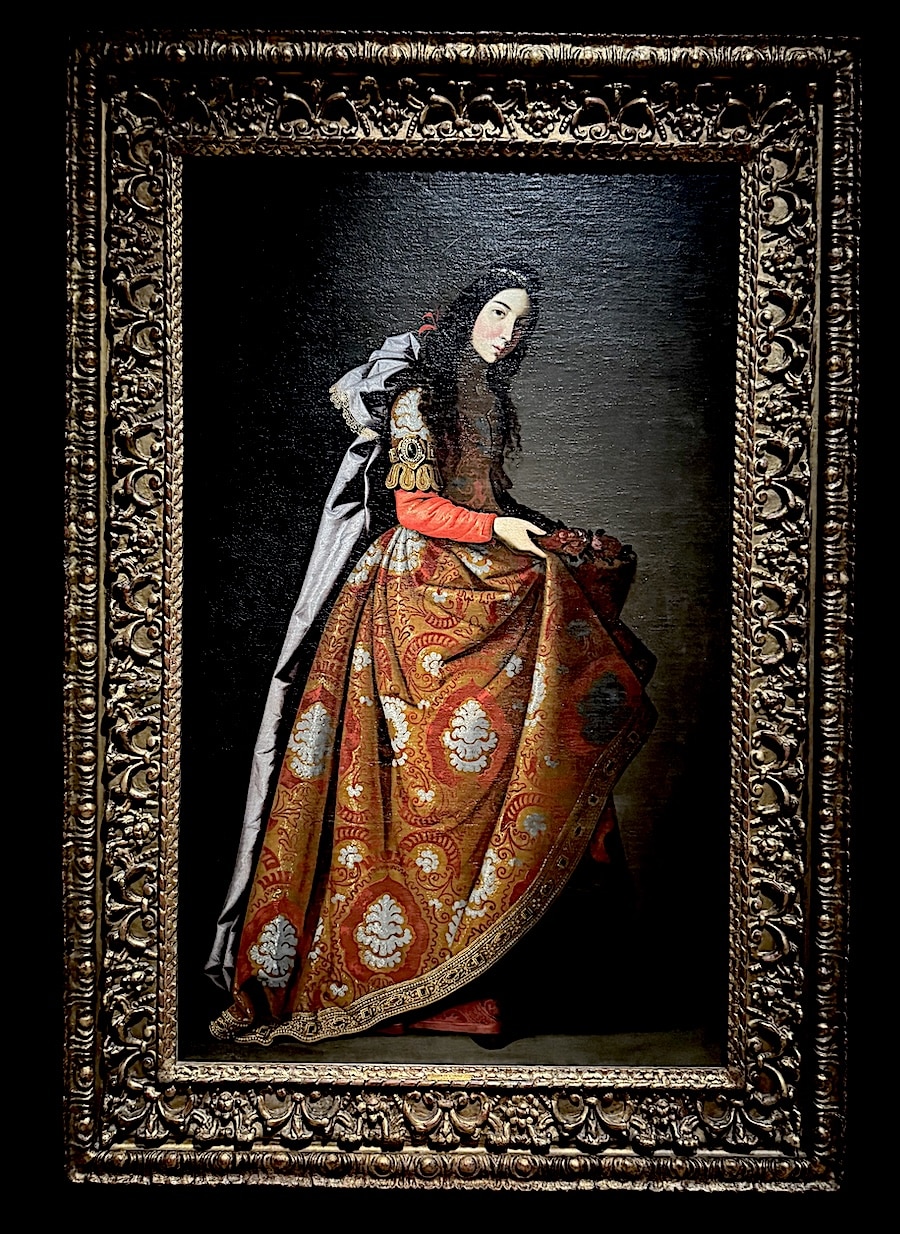 Saint Casilda by Zurbarán c 1635