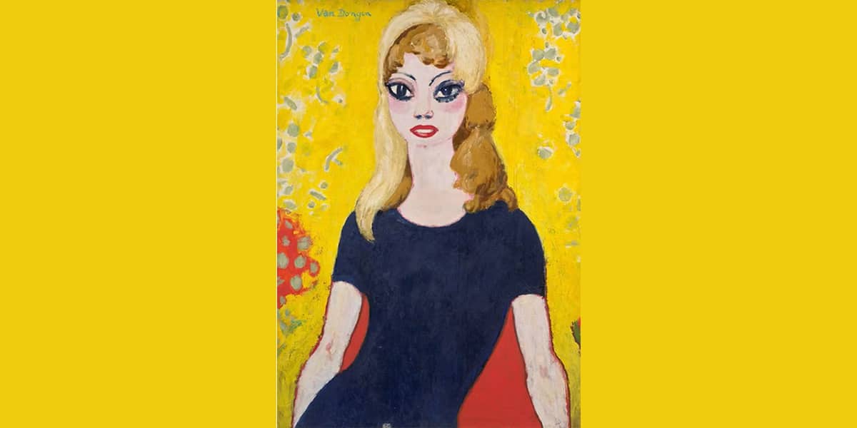 Kees van Dongen: Studio Portrait Of Brigitte Bardot