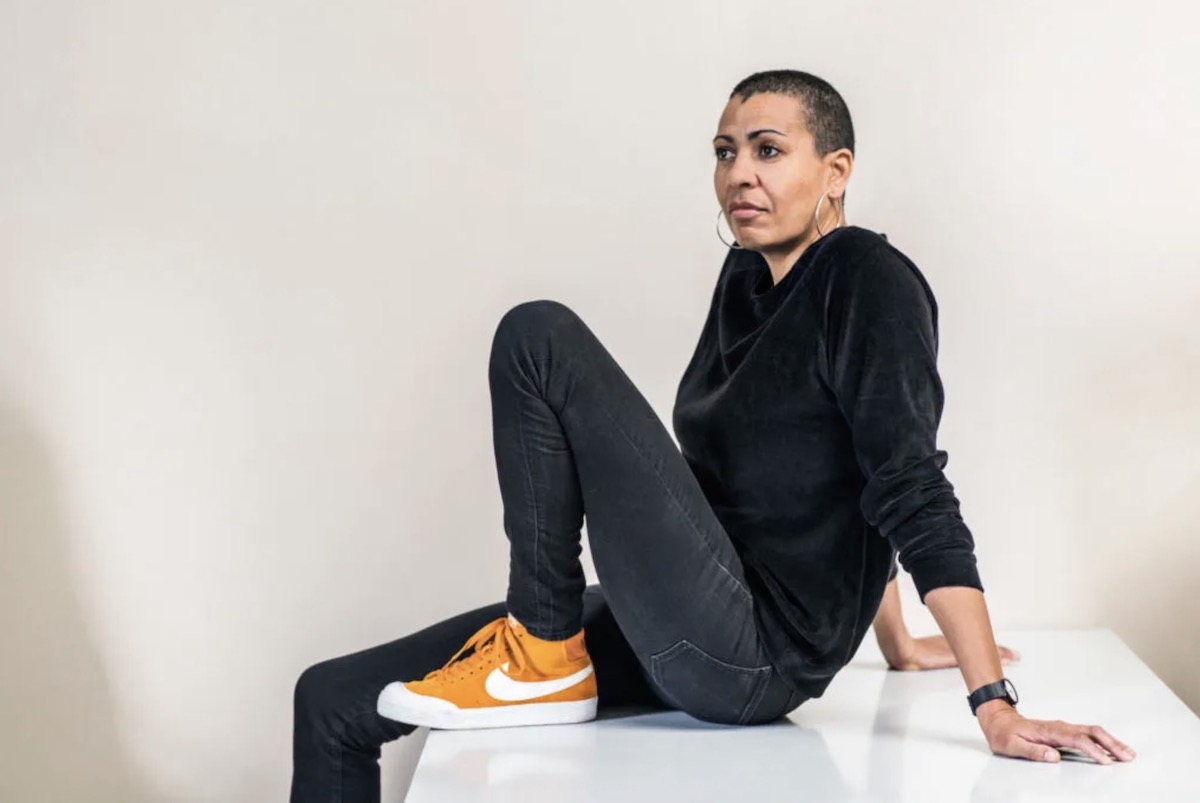 Helen Cammock, 2018. Photo by Thierry Bal, courtesy of Whitechapel Gallery.