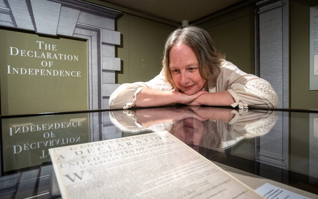 Intercepted Declaration of Independence Unveiled at Bath Museum For America 250