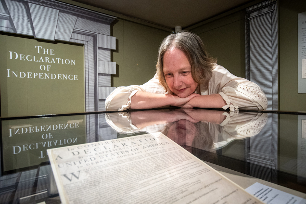 Intercepted Declaration of Independence Unveiled at Bath Museum For America 250