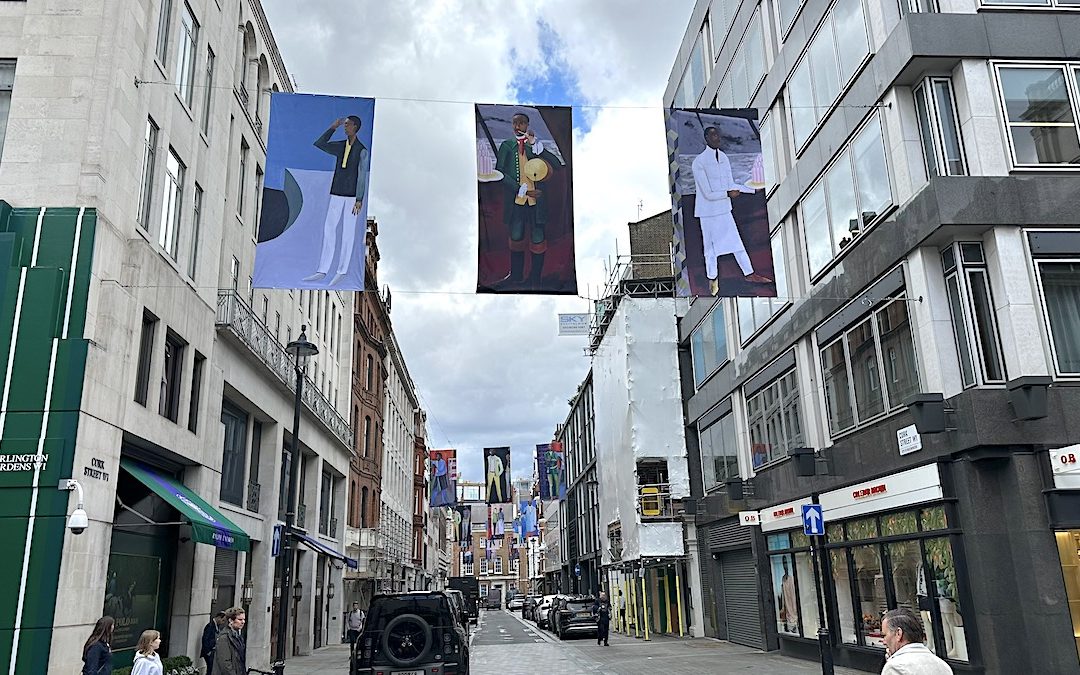 Lubaina Himid: Cork Street 2026 Banner Commission Conveys Language Of Dress