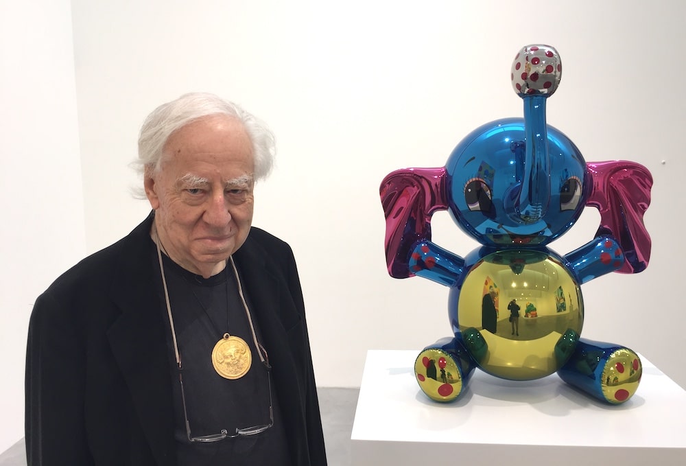 Edward Lucie Smith with Jeff Koons © Artlyst