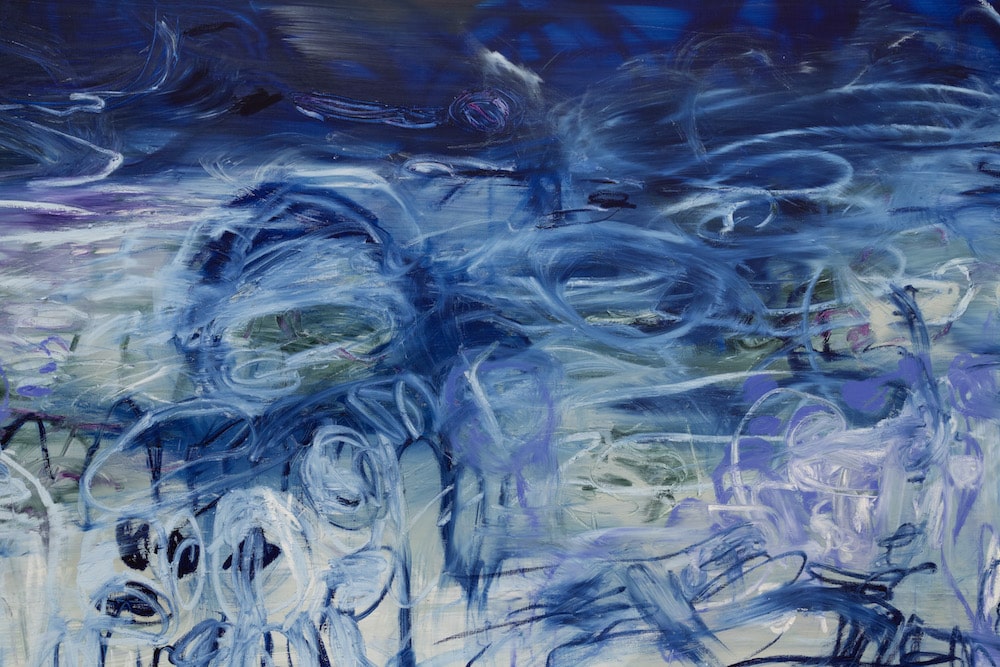 Janaina Tschäpe, Meeresatem (Breathing the shore) (detail), 2025. Copyright @Janaina Tschäpe. Courtesy of Rangda Productions