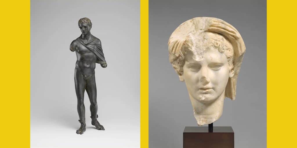 Hermes bronze among the items seized by investigators Credit...The Metropolitan Museum of Art