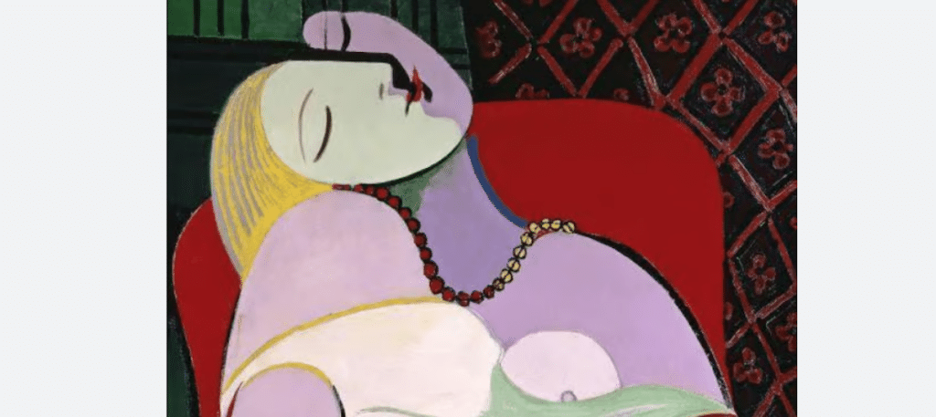 Pablo Picasso Le Rêve 1932