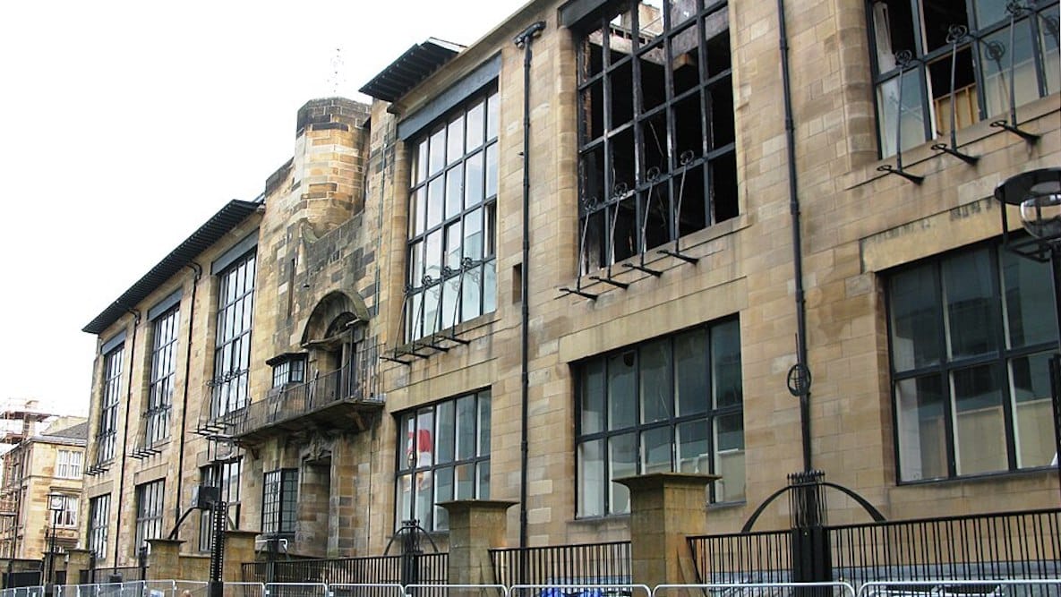 Glasgow School of Art Will Not Rebuild Mackintosh's Fire Damaged Masterpiece