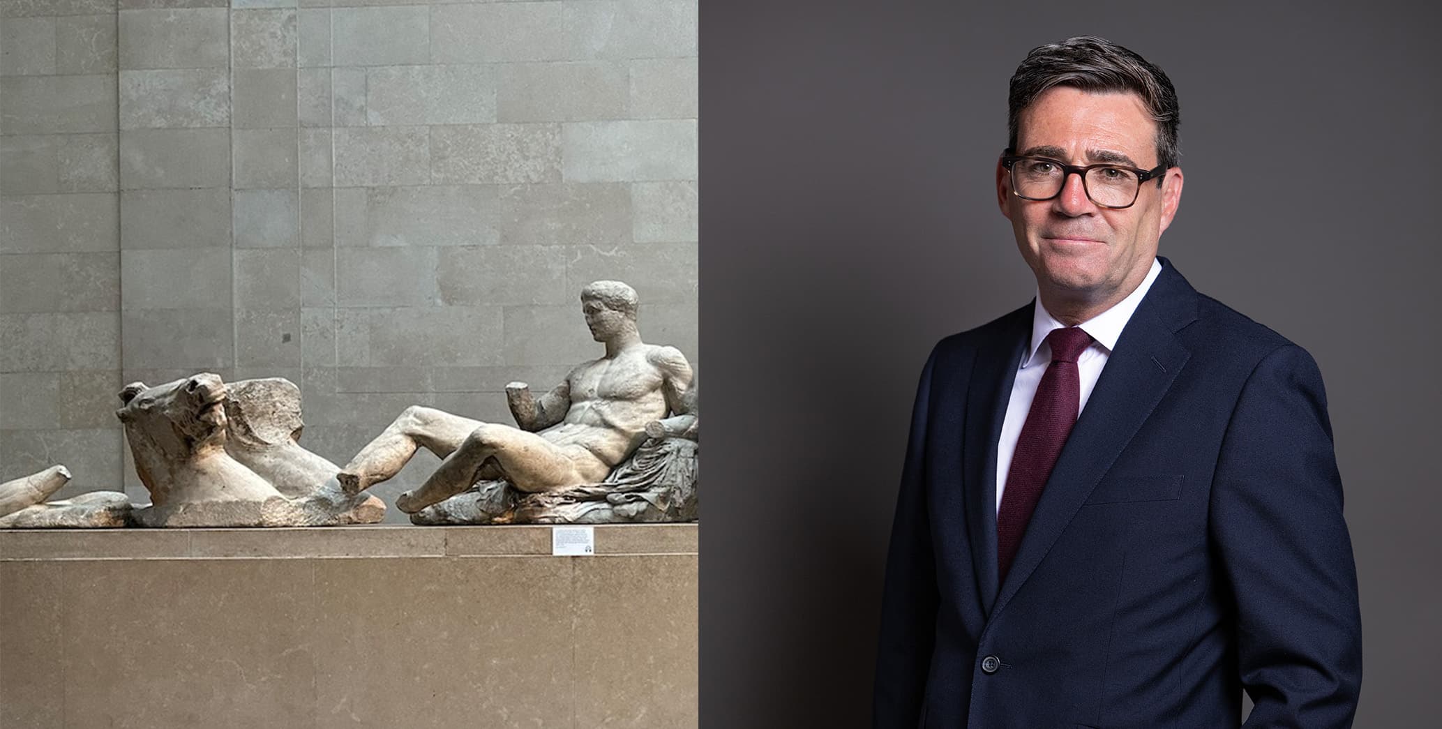 Andy Burnham Backs Return of the Parthenon Marbles to Greece
