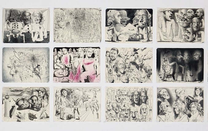 Hynek Martinec: ‘Dreams’, 2026 – 12 of the 30 drawings