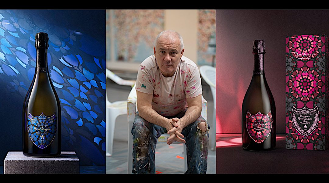 Damien Hirst Creates Limited Edition Dom Pérignon Label Evoking The Spirit Of The 90s