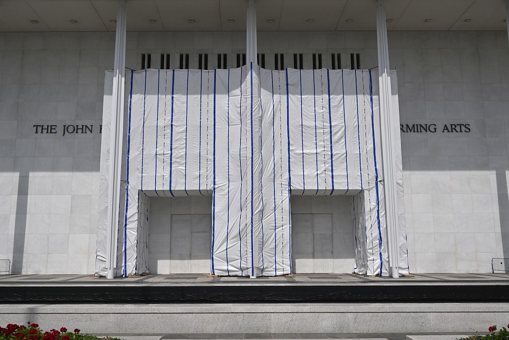 Kennedy Center name covered, June 26, 2026
