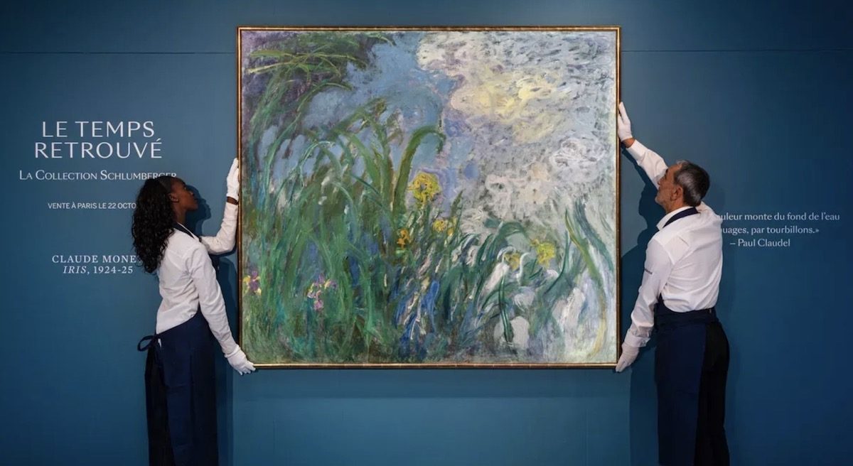 Claude Monet, Iris Sotheby’s Paris To Sell Schlumberger Collection Led By €30 Million Monet