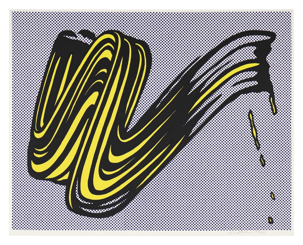 Roy Lichtenstein, Brushstroke Sotheby's