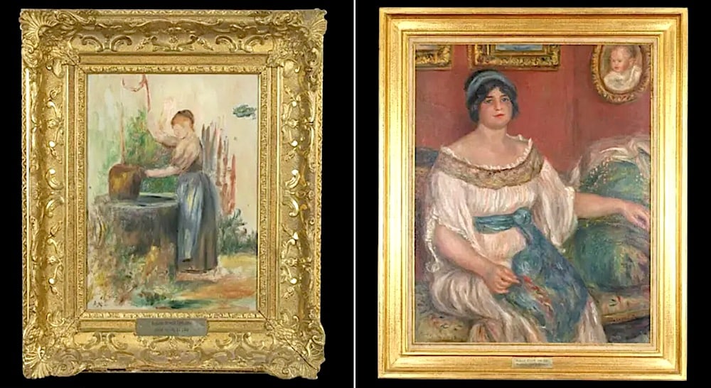 Jeune fille au puits and Portrait of Madame Colonna Romano are still missing