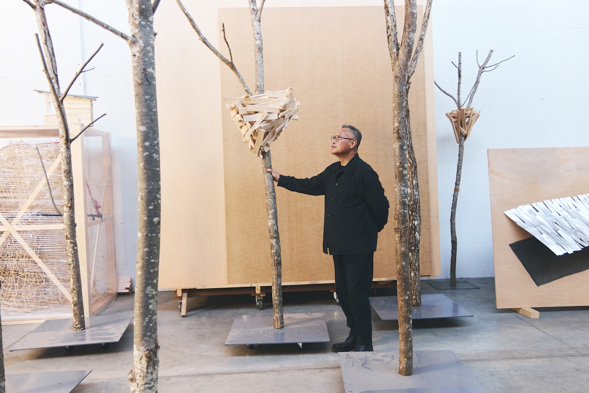 Tadashi Kawamata's studio @ Florie Berger (3)
