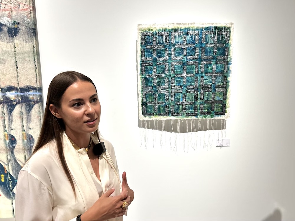 co-curator Maria Stocker