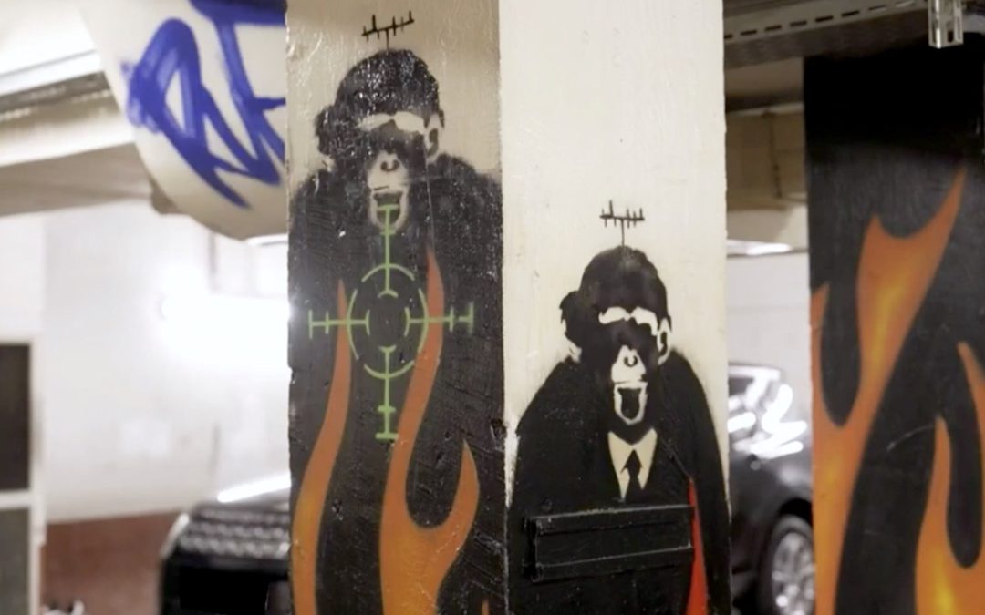 Huge Banksy Hoard Discovered In Swiss Embassy Carpark In London