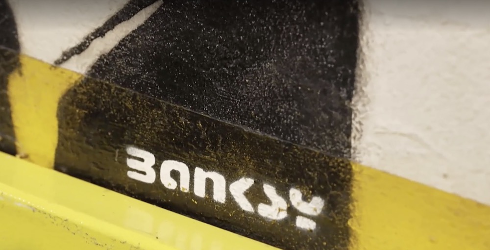 Huge Banksy Hoard Discovered In Swiss Embassy Carpark In London