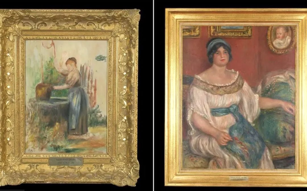 Stolen Renoir Paintings Returned Five Arrested In France
