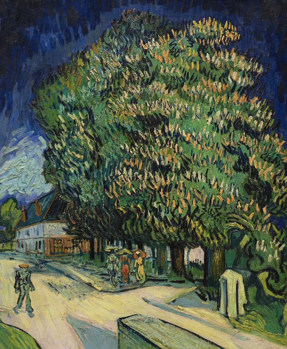Vincent van Gogh's Châtaigniers en fleurs, estimated at $180 million