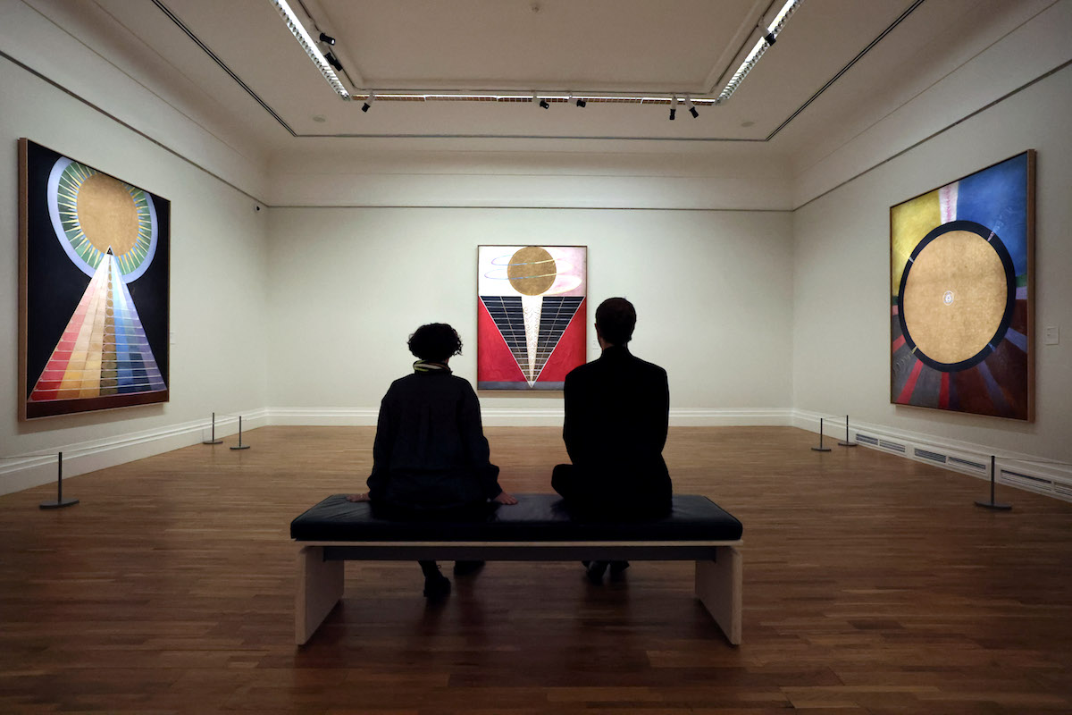 Hilma af Klint National Gallery Dublin The Heaven Tree Of Stars
